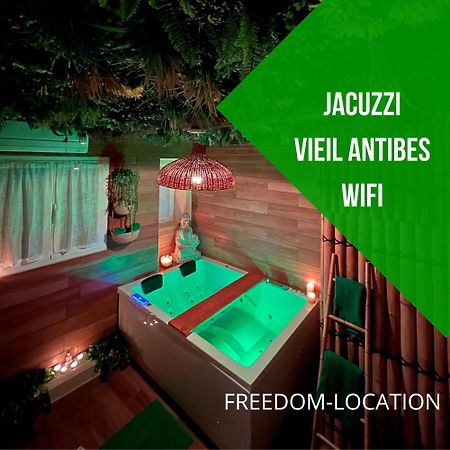 Le Balneo Jacuzzi Vieil Antibes Safranier Daire Dış mekan fotoğraf