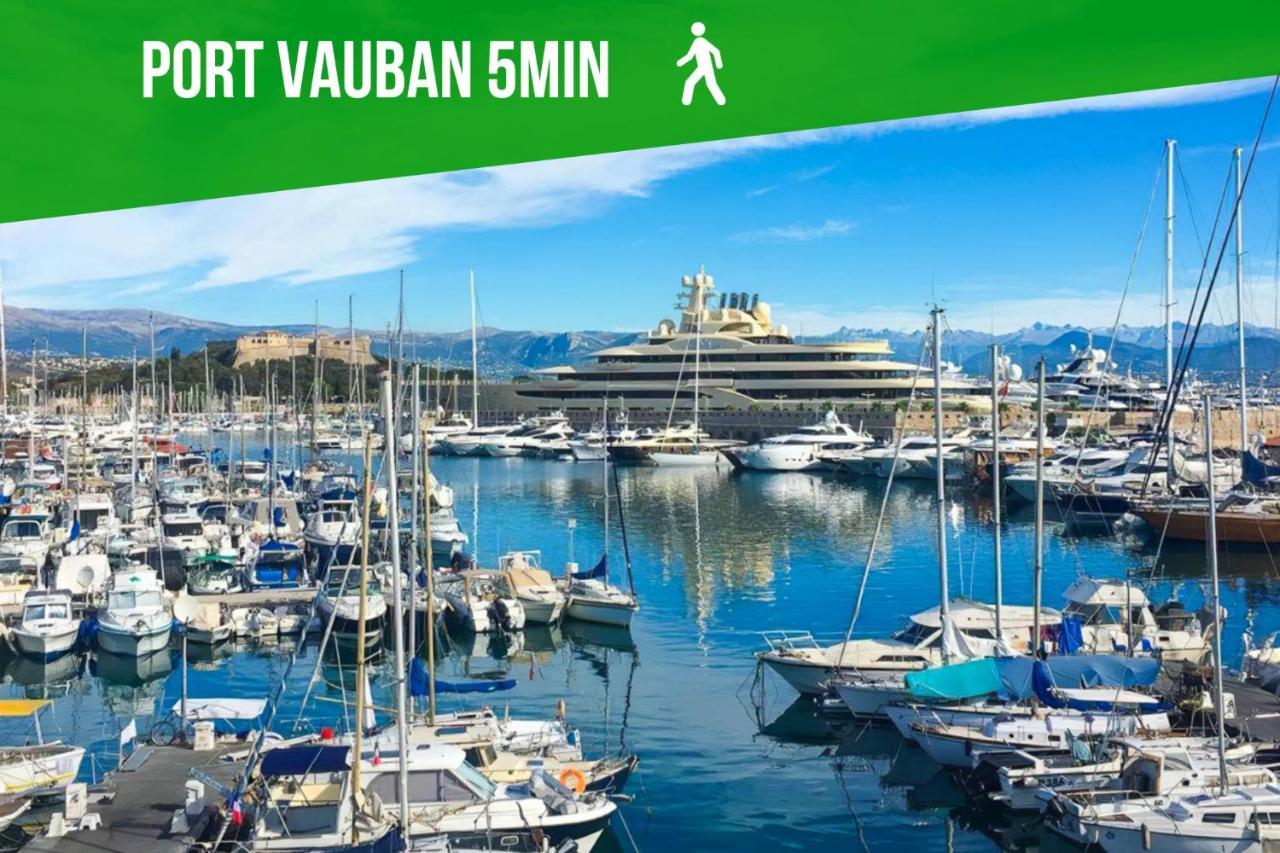 Le Balneo Jacuzzi Vieil Antibes Safranier Daire Dış mekan fotoğraf
