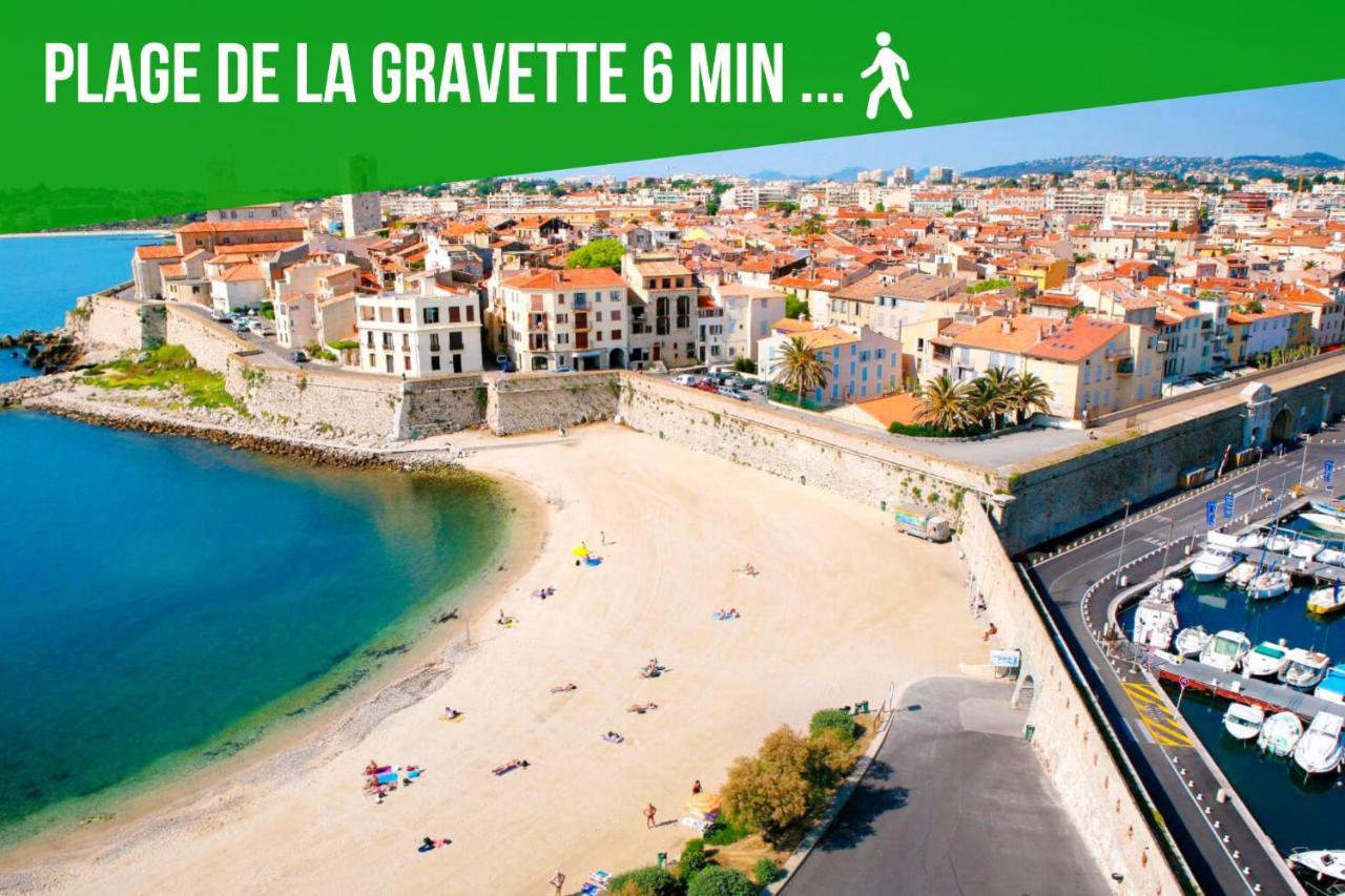Le Balneo Jacuzzi Vieil Antibes Safranier Daire Dış mekan fotoğraf