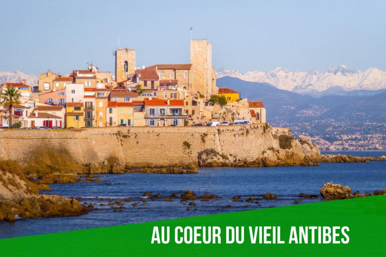 Le Balneo Jacuzzi Vieil Antibes Safranier Daire Dış mekan fotoğraf